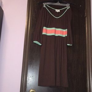 Milly Brown dress. Size small petite.